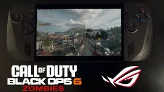 Black Ops 6 Zombies on the ROG Ally X.