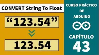 ADC43 - String to float || Arduino