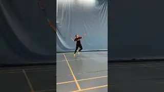 Two Good Badminton Smashes 