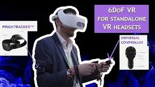 Make Your 3DoF Headset 6DoF With FinchShift Controllers and FinchTrackers