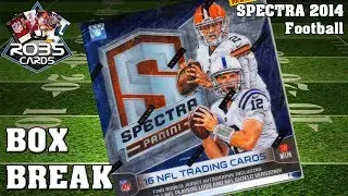 2014 Panini Spectra Football 🏈 Hobby Box Break | RobsCards