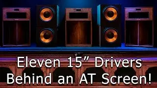 (4) Klipsch RSW-15 Subwoofers Behind a 150