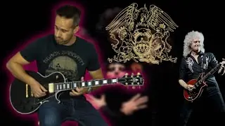 Queen - Killer Queen | Guitar Solo Cover by @NunoJBSilvaGuitar | Tokai LC230S Premium