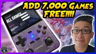 Budget Retro Handheld Under $50 | Kinhank K36 Review | How to Add 7,000 Games FREE