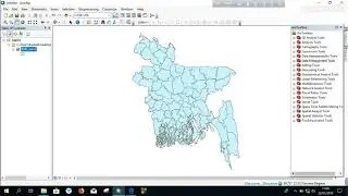 Geoprocessing in ArcGIS || Basic ArcGIS || Buffer, Clip, Dissolve, Intersect, Merge, Union.(Bangla)