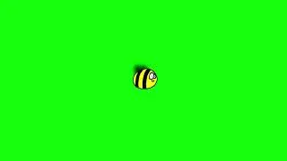 Cute Bee Green Screen By Zaggazag