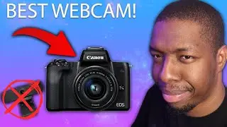 FREE AND FAST! How To Setup Canon EOS Camera As Webcam