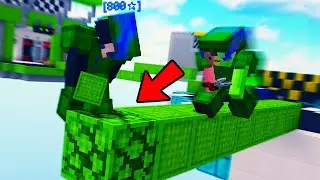 BEDWARS pero GRIFEO a mi EQUIPO...