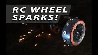 RC CAR SPARKING WHEELS - how to make your rc car wheels spark