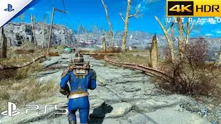 Fallout 4 (PS5) 4K HDR Gameplay