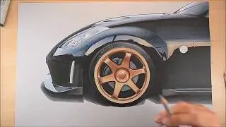 Nissan 350Z Rendering