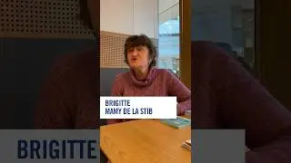 Connaissez-vous Brigitte la doyenne de la STIB ? 🥰
