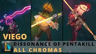 Dissonance of Pentakill Viego All Chromas - League of Legends