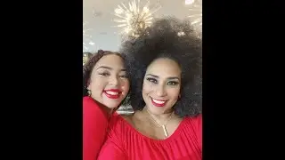 AYMÉE NUVIOLA Y PAOLA GUANCHE CANTAN JUNTAS UN TEMA DE NAVIDAD