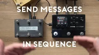 Message Scroll - Sequentially send messages with each press