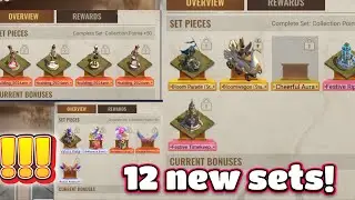 State of Survival : Gen 5 statues ,12 NEW SKIN SETS!!!!!!!!!