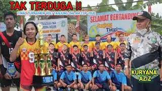 AKSI SERU FINAL TARKAM VOLI TANJUNG DALAM || SET 4 DAN 5
