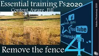 Remove unwanted objects - Photoshop essentials - 2020
