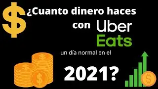 🇲🇽 ¿UBER EATS EN AUTO?🚗 🍔🍟 *¿Cuánto se saca en un día normal?💵💰