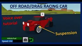 OFF ROAD/DRAG RACE CAR | Plane Crazy | Tutorial
