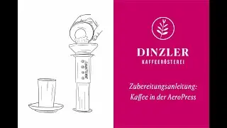 Coffee preperation AeroPress | DINZLER Kaffeerösterei