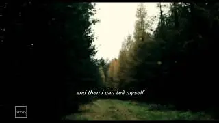 the night we met by lord huron but you're walking through a windy forest