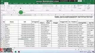Memunculkan angka yang sebenarnya pada Excel