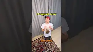 Старший и младший брат / конфетки 