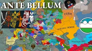 A Complete Ante Bellum Timeline - EU4 AI Only Timelapse