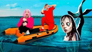 срочно! ЭТО ЧУДОВИЩЕ ОХОТИТСЯ НА НАС НА ОЗЕРЕ