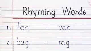 Rhyming Words
