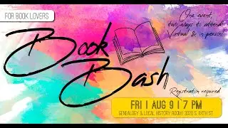 Book Bash, Aug. 9, 2024 | Omaha Public Library