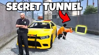 I Helped A Most Wanted Criminal Escape Prison in GTA 5 RP