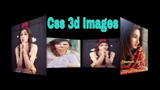 Css 3D image gallery/css 3d animation effect 