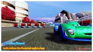Cars 2 The Video Game | Carla Veloso - Race Mode | Terminal Sprint 9 Laps