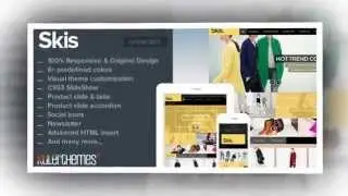 Skis Trendy Opencart Theme For Online Store - Video ServerThemes.Net