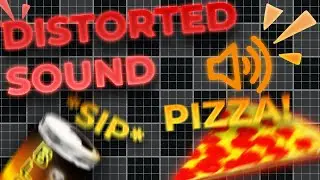 Roblox Food Items But Very Loud