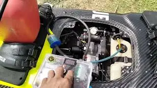 Electric gasoline pumping + cooling system flushing