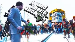 [ Grand Theft Auto V: MOD ] ЗИМНИЙ ЗОМБИ-АПОКАЛИПСИС [PC-Ultra-1080p-60 FPS]