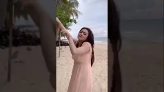 TANTE HOT DI PANTAI MANTAP MANTAP