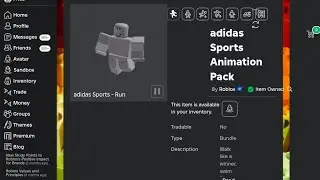 This New Animation Pack is SICK! (Roblox)