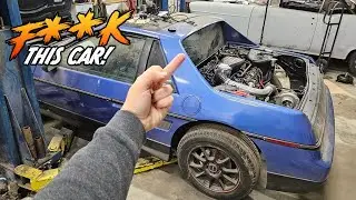 Turbo LS Fiero runs! And then won't fire back up... this car will not stop fighting me lol