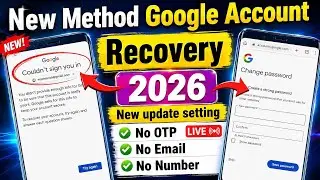 Gmail Account Recover Kaise Kare l How To Recover Gmail Account I Google Account Recovery