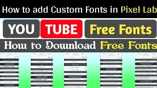 How to Add Custom Font in Pixellab App 🤯| Make Your Thumbnail Attractive 🤯| #TT03 #TechTeam03