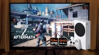 WORLD WAR Z: AFTERMATH Xbox Series S Gameplay (1440P Monitor)
