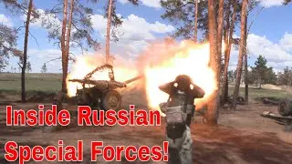 Russian Special Forces Frontline Combat Under fire Ukraine War Training