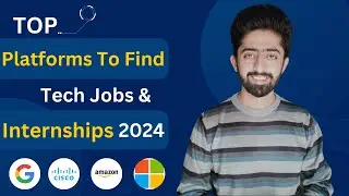 Top websites to find Tech jobs and internships in 2024 #internship #job #remotejobs