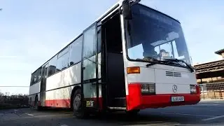 Mitfahrt Mercedes Benz O408 Schaltwagen GVG Rodewisch