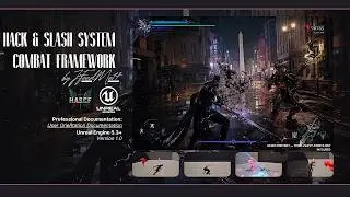 HASCF — V1.0 Hack & Slash Combat Framework for Unreal Engine