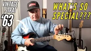 What Makes This Vintage ‘63 Fender Strat So Special? Tones, Specs, Mods. Guitar Daily Ep 296